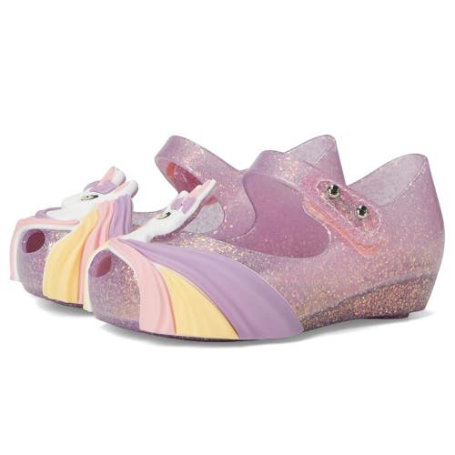Mini Melissa Ultragirl Unicorn 35917-BF800 Flat Girls US 9 Purple Shoes ZOGG2334