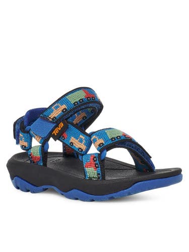 Teva Hurricane XLT2 Sandals Kids Boys US 8c Blue Trucks Print Hiking ZOGG2284