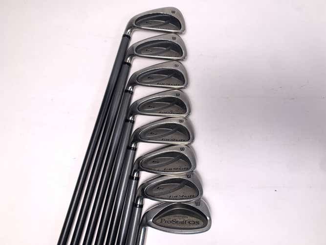 Wilson Fatshaft Iron Set 3-PW FatShaft Regular Graphite Mens LH