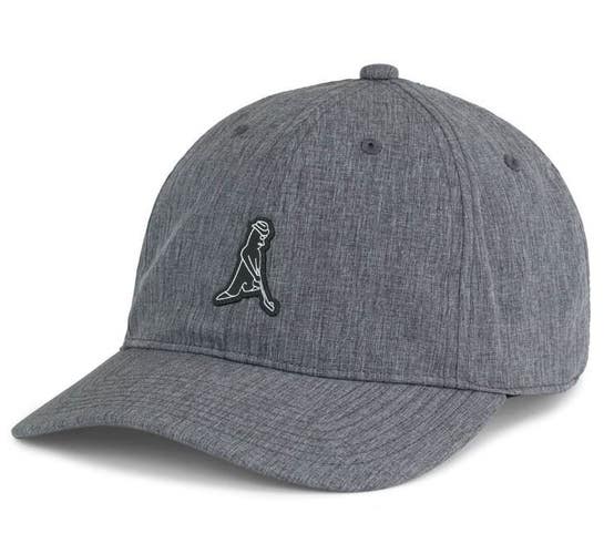 PING "Mr. Ping" Adjustable Golf Hat Cap Heather Grey NEW