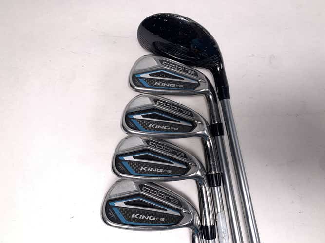 Cobra KING F8 Hybrid Iron Set 5H 7-PW Aldila Rogue Pro Ladies Graphite RH