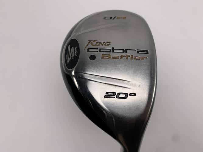 Cobra Baffler 2005 3 Hybrid 20* Aldila NV HL 65g Stiff Graphite Mens RH
