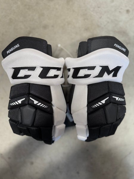 15” CCM Pro Custom HGTK Pittsburgh Penguins Pro Gloves Pro Stock (New) NHL