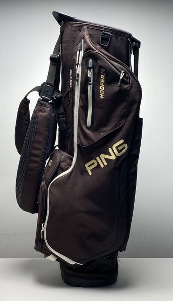 Ping Hoofer 14 Stand Bag Black 14-Way Divide Dual Strap Golf Bag