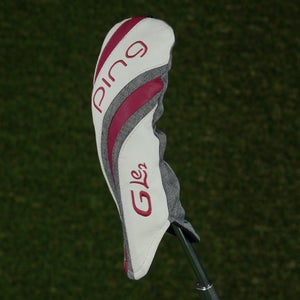 PING G LE2 4 HYBRID HEADCOVER 4H WOMEN'S LADIES WHITE / PURPLE / GRAY ~ LOOK!!