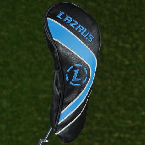 LAZRUS HYBRID HEADCOVER BLACK / BLUE CHANGEABLE #'S ~ LOOK!!