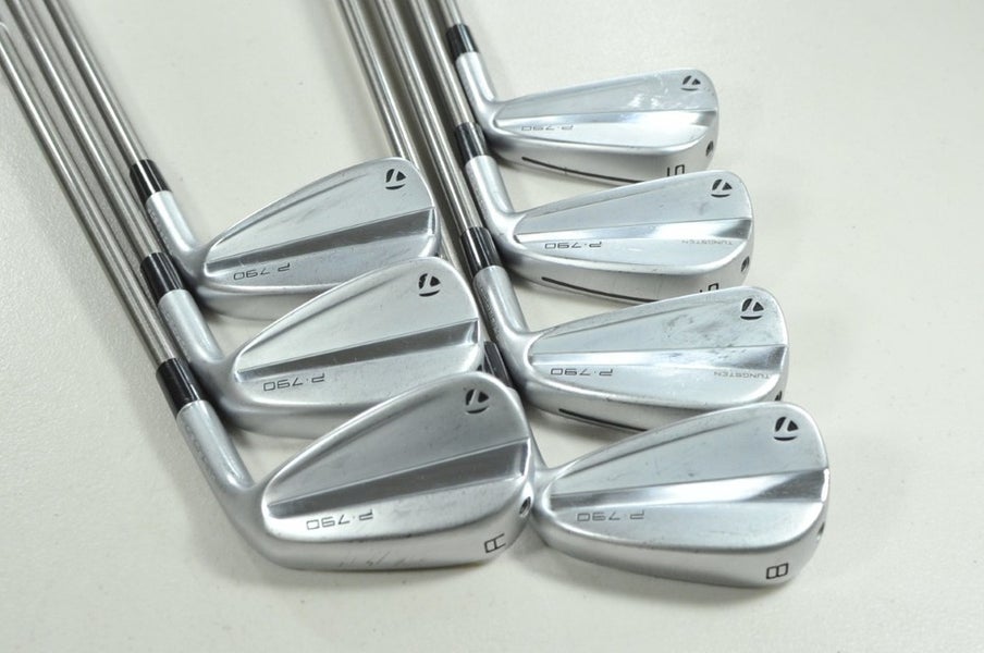 TaylorMade P790 2023 5-PW,AW Iron Set Senior Flex Right SteelFiber 70g # 208515