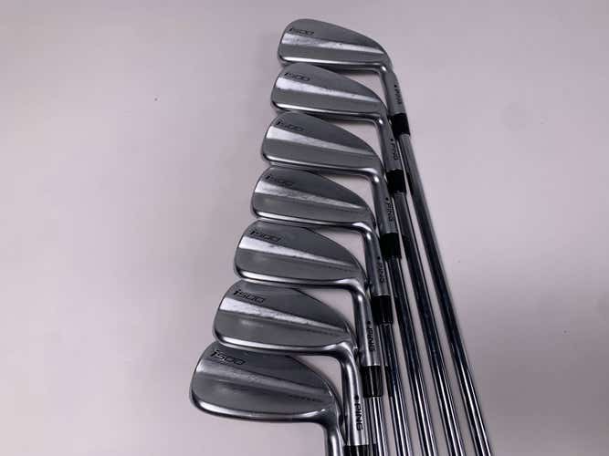 Ping i500 Iron Set 4-PW Black Dot Project X LZ 6.0 120g Stiff Steel Mens RH