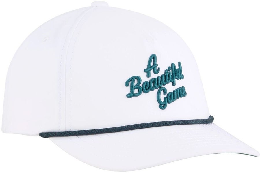 PUMA Golf 2025 Beautiful Game Snapback Adjustable Hat Cap Color: White Glow NEW!