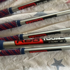 Men's  (7 C-Taper 130 X Stiff Golf Shafts, Ben Hogan Ping Used)