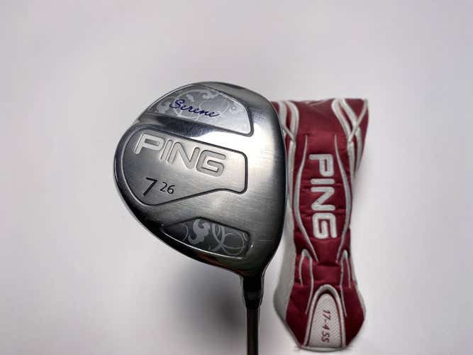 Ping Serene 7 Fairway Wood 26* ULT210 Ladies  RH HC Undersize Grip