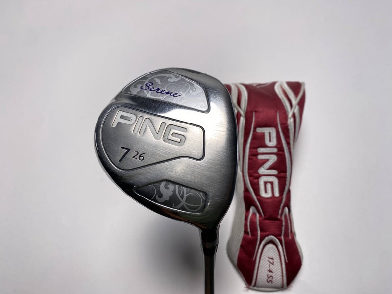 Ping Serene 7 Fairway Wood 26* ULT210 Ladies RH HC Undersize Grip