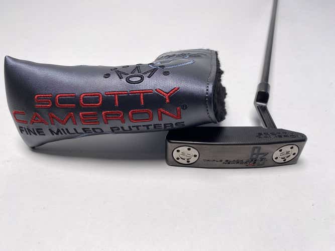 Scotty Cameron B3 Triple Black Limited Newport 2 Longneck Putter 33.5" RH HC