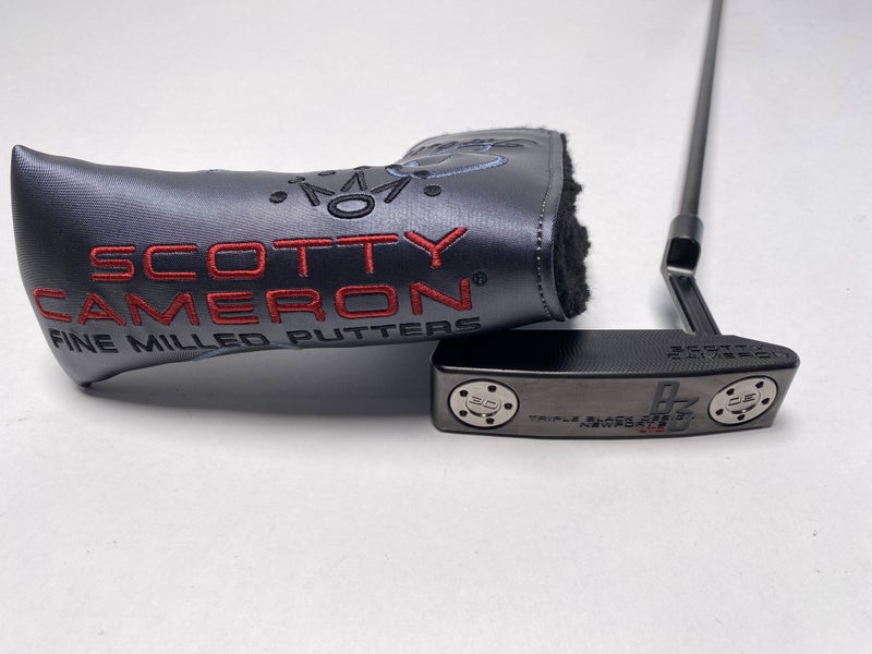 Scotty Cameron B3 Triple Black Limited Newport 2 Longneck Putter 33.5" RH HC