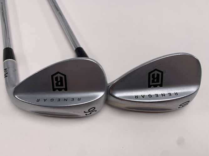 Renegar RX.14 Wedge Set 56* 60* Regular Steel Mens RH