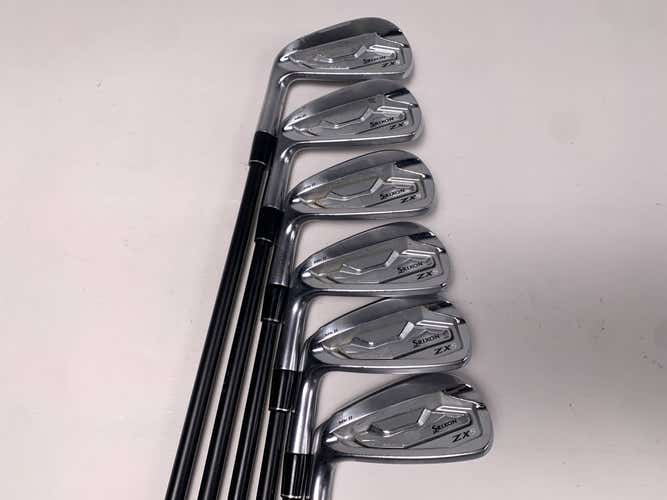 Srixon ZX5 MKII Iron Set 5-PW KBS Max Graphite Iron 55 Regular Graphite Mens LH
