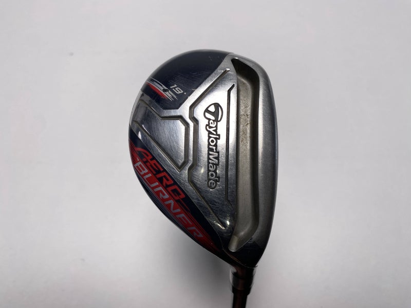 TaylorMade Aeroburner Black 3 Hybrid 19* REAX 60g Regular RH Oversize Grip