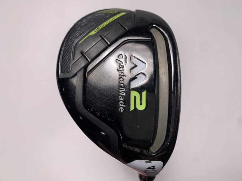 TaylorMade M2 2019 4 Hybrid 22* M2 REAX 55g Senior Graphite Mens RH