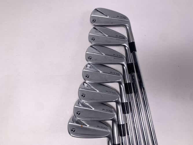 TaylorMade P770 2023 Iron Set 5-PW+GW DG S300 Stiff Steel Mens RH