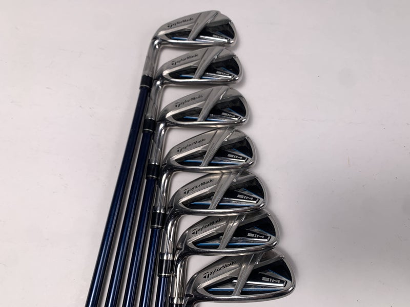 TaylorMade SIM MAX Iron Set 5-PW+GW Fujikura Ventus 6-R Regular Graphite Mens LH