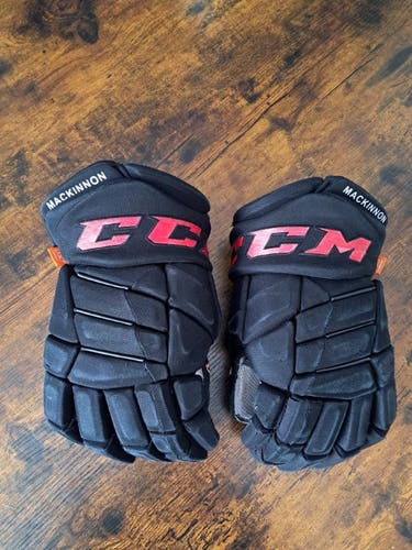 Nathan Mackinnon CCM JetSpeed FT1 Gloves 14" NHL Pro Stock