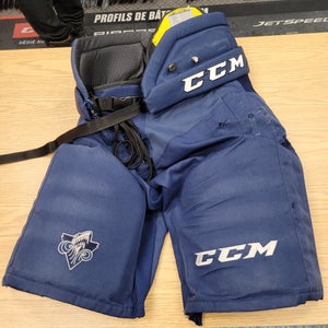 Large +2 Used Senior CCM HPTK Hockey Pants Pro Stock #Z2