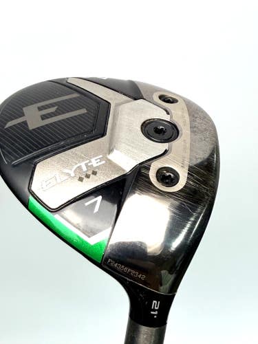 Callaway Elyte Triple Diamond 7 Wood 21 Denali Charcoal 70g Stiff Midsize Grip