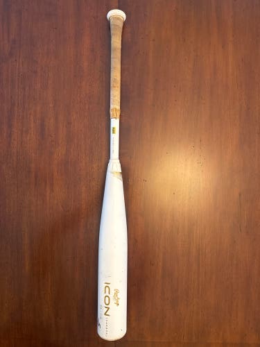 2024 Rawlings Icon Composite USSSA Certified Bat (-5) 26 oz 31" (Used)