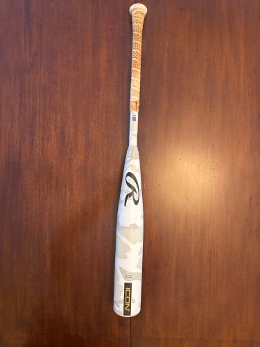 2025 Rawlings Icon Composite BBCOR Certified Bat (-3) 29 oz 31" (Used)