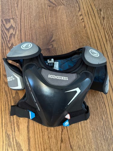 XS Youth Maverik Charger Shoulder Pads (Used)