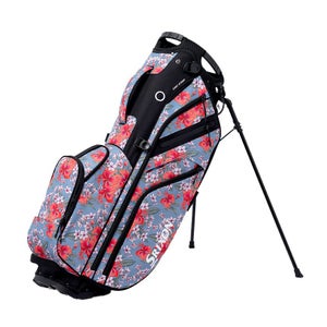 Srixon Golf Limited Edition S3 Signature Ser. Hawaii Floral Stand Bag Blue Pink