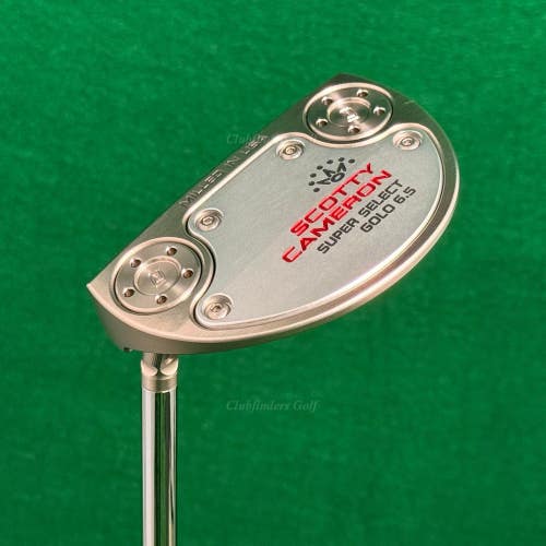 LH Scotty Cameron 2023 Super Select GOLO 6.5 35" Slant-Neck Mallet Putter w/ HC