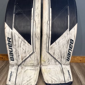 Large 2021 Bauer Vapor Hyperlite Goalie Leg Pads Pro Stock (Used)