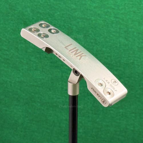 LAB Golf 2024 LINK.1 33" CS Putter Matte Black Stepped Steel w/ Headcover