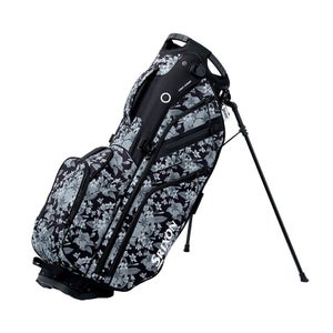 Srixon Golf Limited Edition S3 Signature Ser. Hawaii Floral Stand Bag Black Grey