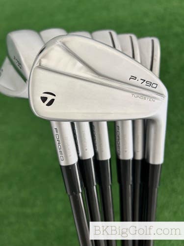 Taylormade P790 21 Forged Iron Set 4-P / MMT 105 Stiff Graphite