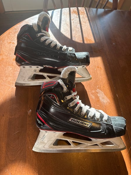 2017 Bauer Vapor 1X Hockey Goalie Skates Size 5 (Used)