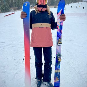 Unisex 2023 J Skis Escalator 169 cm All Mountain Skis Without Bindings (Used)