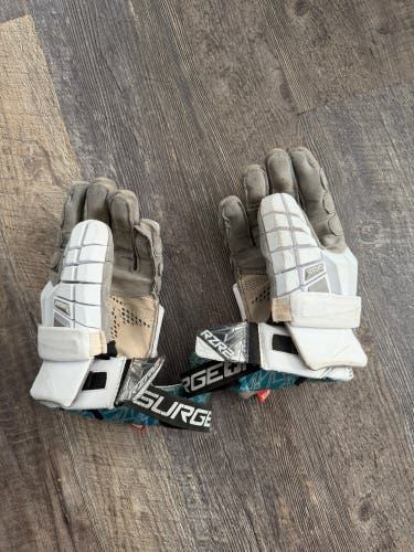 STX Surgeon RZR2 Lacrosse Gloves Large (Used)