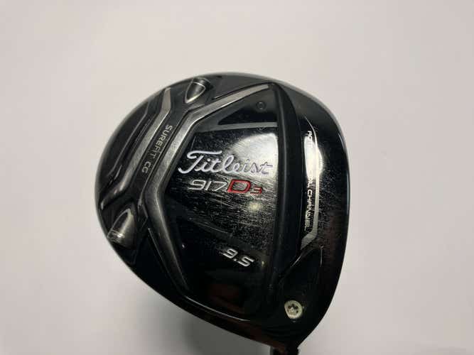 Titleist 917 D3 Driver 9.5* Project X Even Flow 6.0 65g Stiff Graphite Mens RH