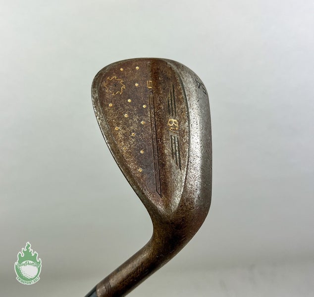 Right Handed Titleist Vokey SM9 S Grind Raw Wedge 54*-10 Stiff Steel Golf Club