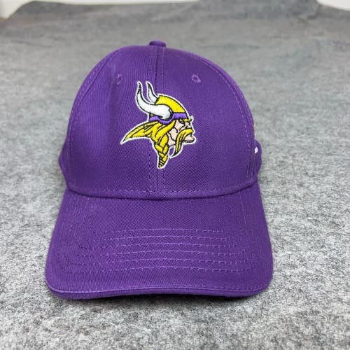 Minnesota Vikings Mens Hat Snapback Purple Cap Sports Football NFL Causal Logo