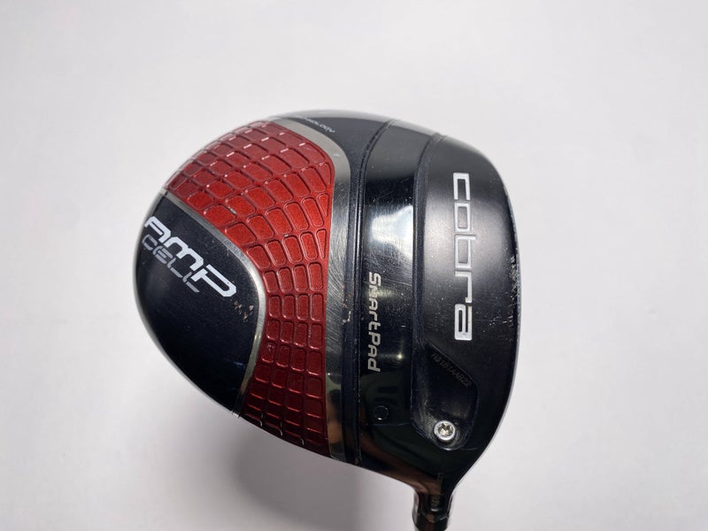 Cobra AMP Cell Red Driver 10.5* Fujikura Blur 004 Regular RH Oversize Grip