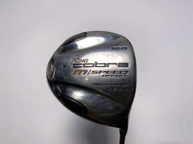 Cobra M Speed Offset Driver 12* Bassara M Speed Tuned 45g Senior RH