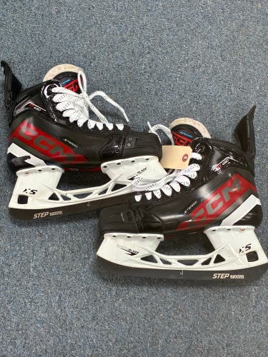 Intermediate CCM JetSpeed FT680 Hockey Skates 6.5 I STEP Blacksteel