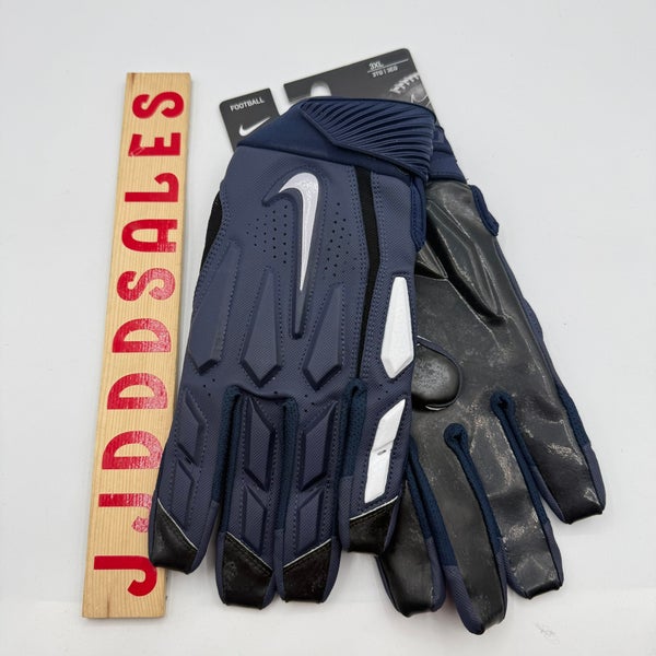 Nike D-Tack Football Gloves Lineman NFL Navy White PGF766-494 Men’s Sz 3XL NWT