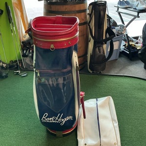 Ben Hogn Leather Vintage Staff Bag 6-Way Dividers W/ Cover