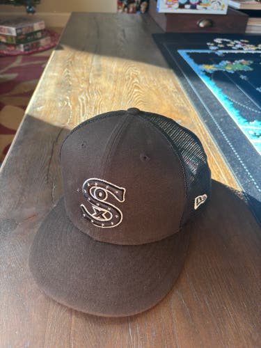 Chicago White Sox BP mesh fitted hat 7 1/2