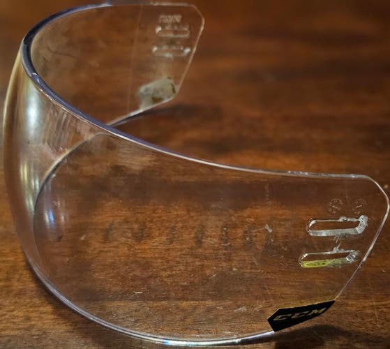 Senior Large CCM VR14 Type C Hockey Helmet's Visor (Used)