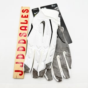 Nike D-Tack 6.0 Lineman NFL Football Gloves White Black PGF946-184 Men’s Sz 3XL

New With Tags